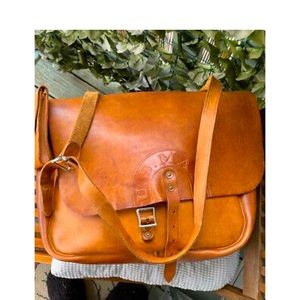 USPS leather letter carrier bag/lap top bag